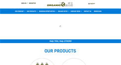 Desktop Screenshot of organicvision.net